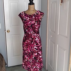 Multicolor dress size large and then describe it